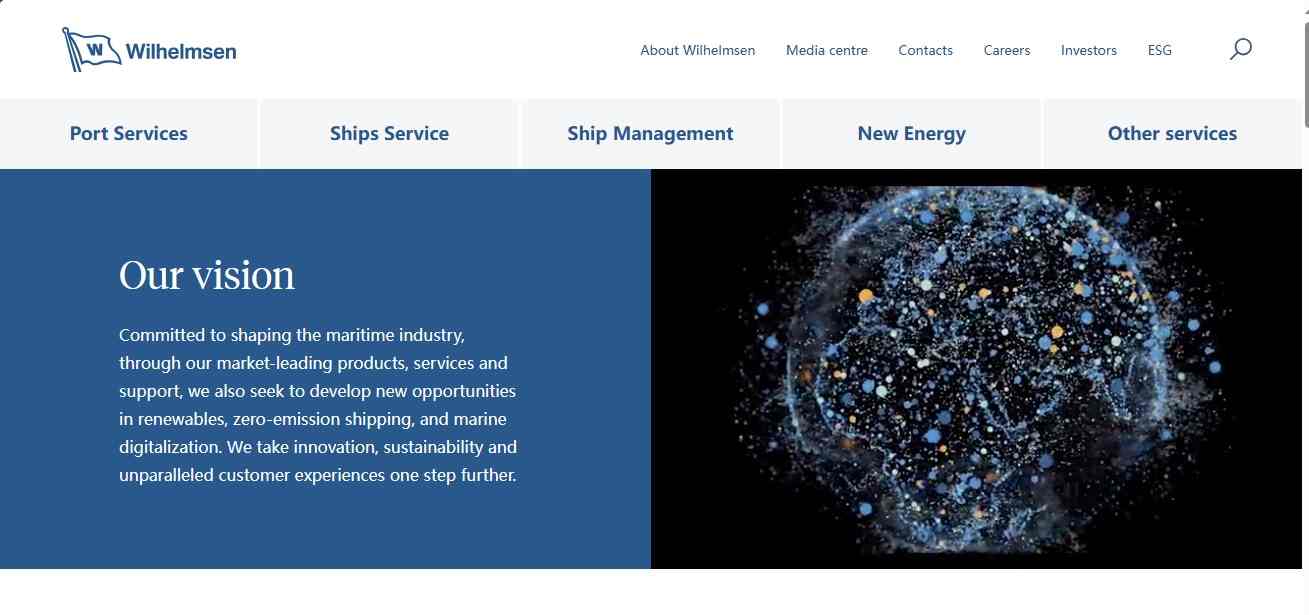 Wilhelmsen is best ship management service